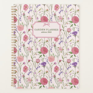 Agenda Rosas claro, prado, jardim floral