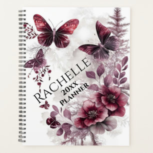 Agenda Rosas Marrons e Borboletas