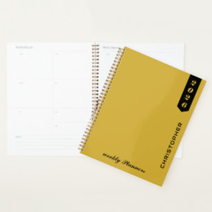 Agenda Roteiro Profissional Personalizado Elegante