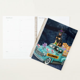 Agenda Rottweiler Cachorro das Bruxas Noite Assustadora