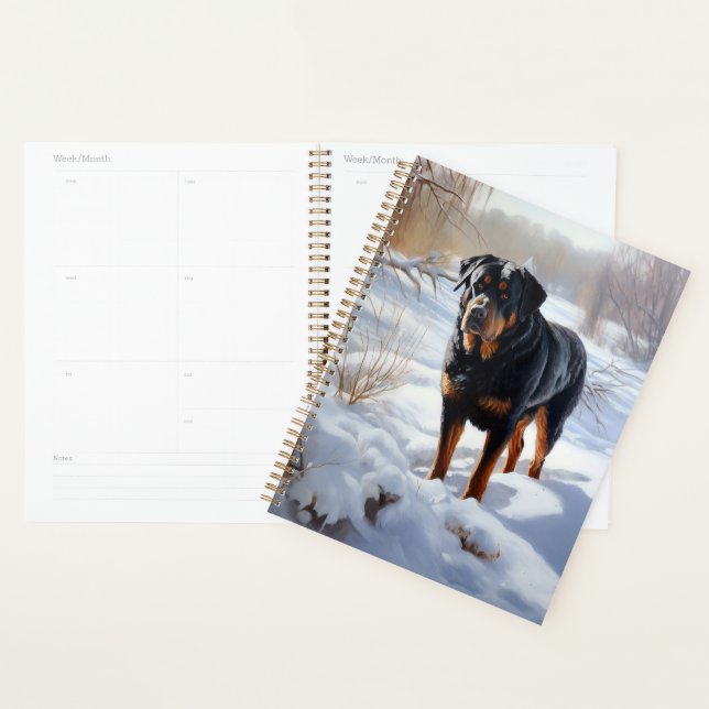 Agenda Rottweiler Deixe Nevar Natal (Exibição)