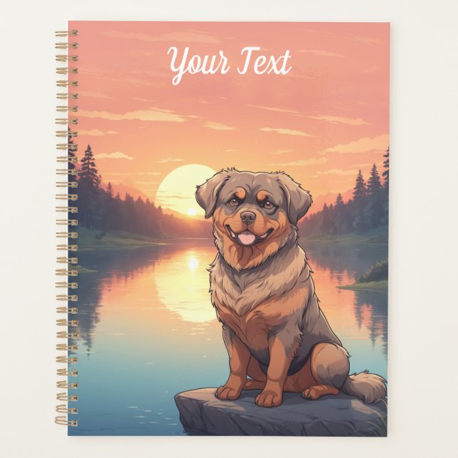 Agenda Rottweiler por Lago (Frente)