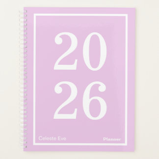 Agenda Roxo Light Amethyst Grande Ano Grande