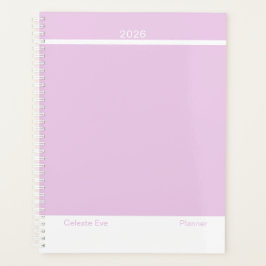 Agenda Roxo Light Amethyst Moderno Layout Grande