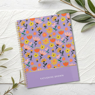 Agenda Roxo Pastel Legal Funky Feminina da Moda