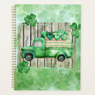 Agenda Rua. O dia de Patrick, o irlandês Clovers Vintage