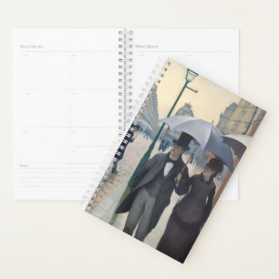 Agenda Rue de Paris, temps de pluie, de Caillebotte