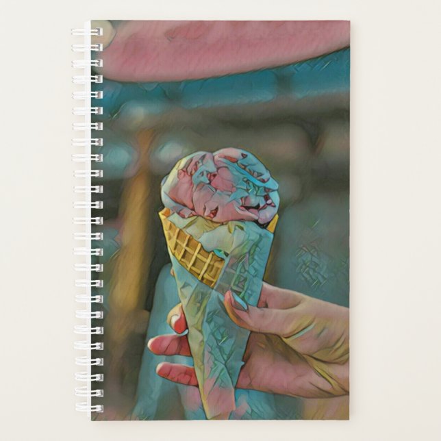 Agenda Sabor sorvete (Frente)