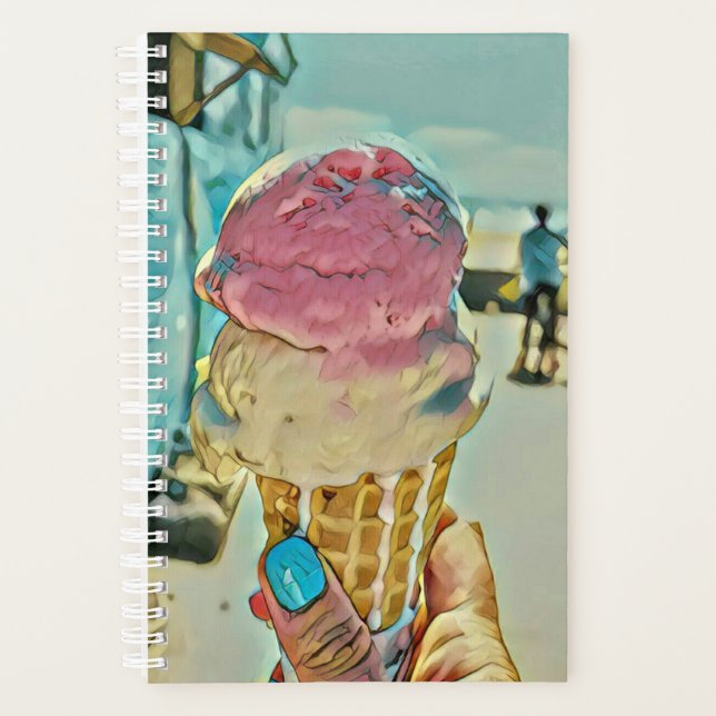 Agenda Sabor sorvete (Frente)