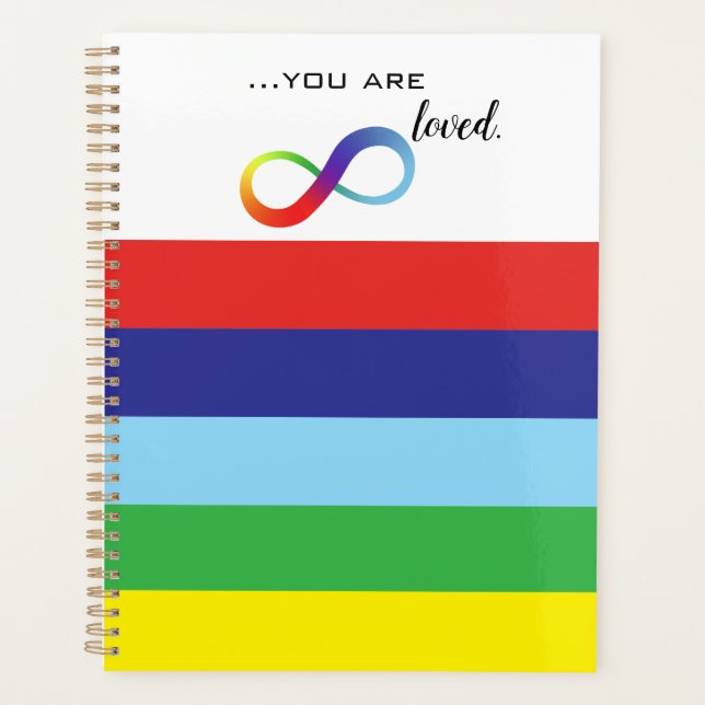 Agenda Saco Infinity Orgulho LGBTQ+ (Frente)