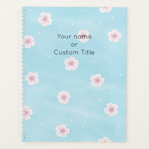 Agenda Sakura Japonês Cherry Blossom Personalizado