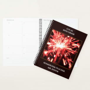 Agenda Sala de aula personalizada do Red Sparks