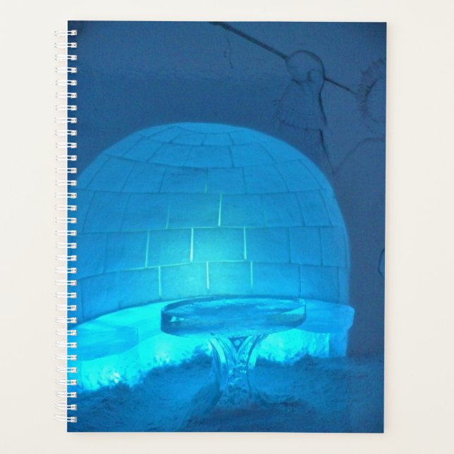 Agenda Sala Igloo no Hotel de Glace, Quebec, Canadá (Frente)