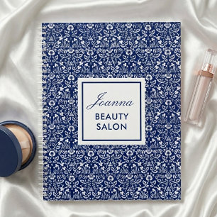Agenda Salão de Beleza Personalizado William Morris Plann