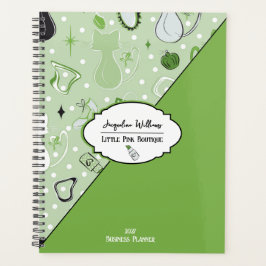 Agenda Salão Verde Feminino de Meados do Século
