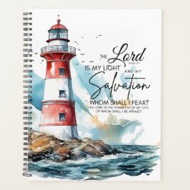 Agenda Salmo 27:1 Bíblia LORD é minha Luz e Salvação