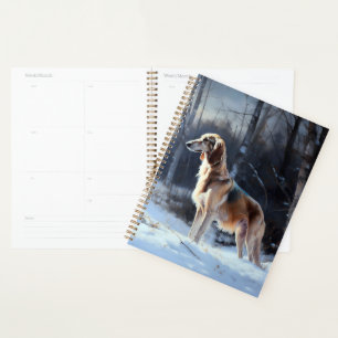 Agenda Saluki Deixe-o nevar no Natal