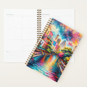 Agenda San Antonio Texas River Walk Colorful