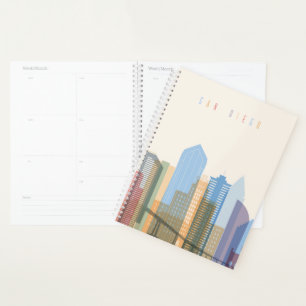 Agenda San Diego City Skyline