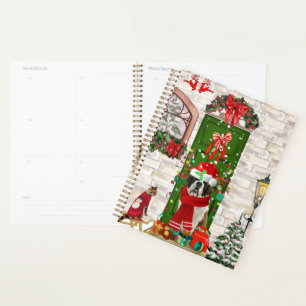 Agenda Santo Bernard Dog Natal