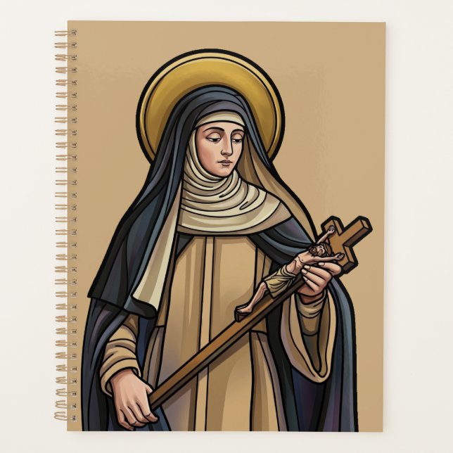 Agenda Santo Católica Santa Mônica (Frente)