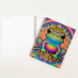 Agenda Sapo Ribbit e Radiate Boho - Vibes Psicodélicas