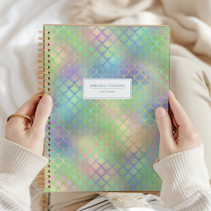 Agenda Scales Sereias Personalizadas Rainbow Shimmer 2024