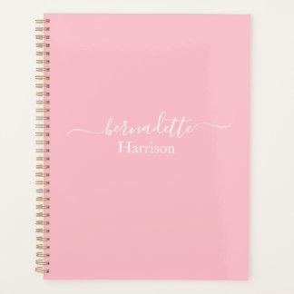 Agenda Script Elegante | Nome personalizado | Planner de 