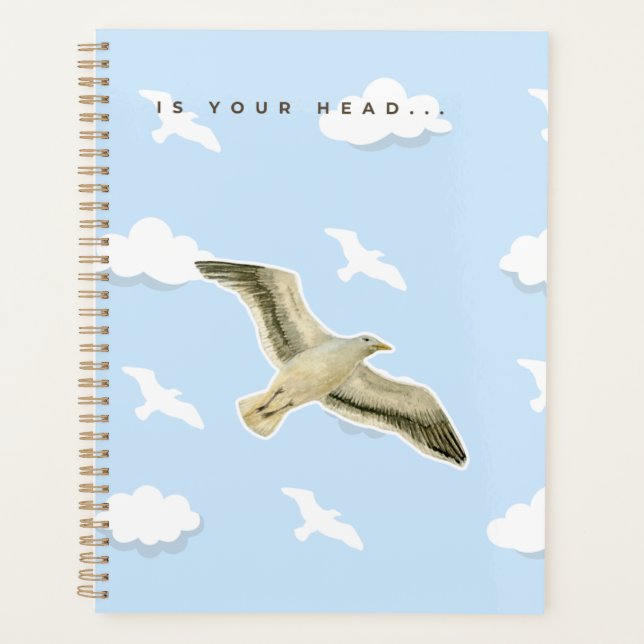 Agenda Seagul in the Clouds Planner (Frente)
