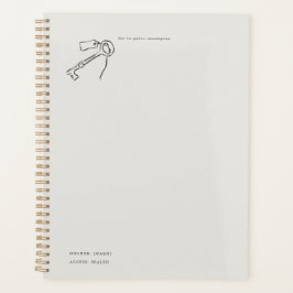 Agenda Sealed Key- Regency Correspondence Archive