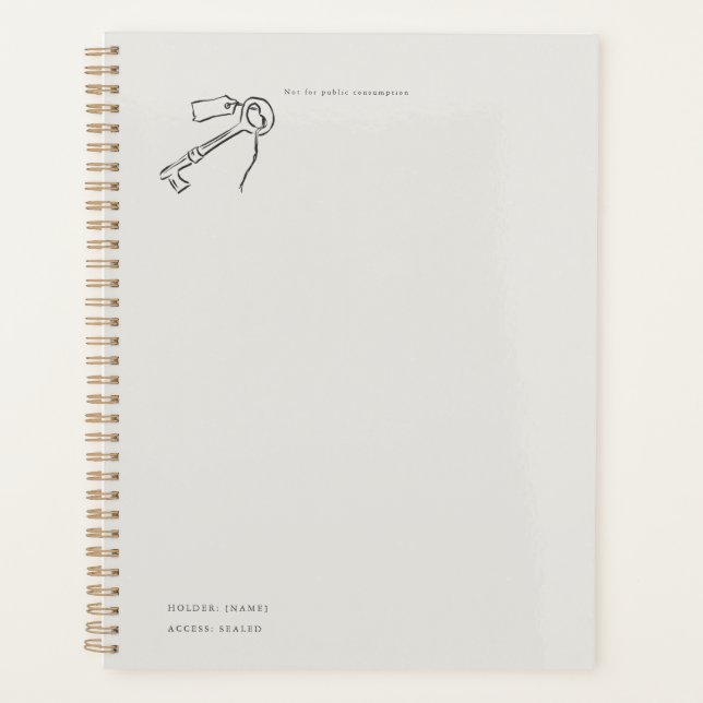 Agenda Sealed Key- Regency Correspondence Archive (Frente)