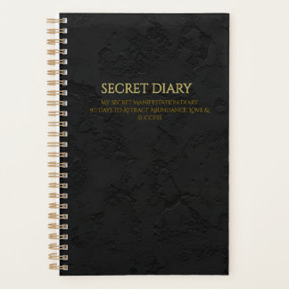 Agenda Secret Diary My Secret Manifestation Diary 90 Day