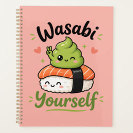 Agenda Seja Wasabi – Pun de Sushi Fofo Kawaii