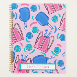 Agenda Seletor de Pickleball Personalizado e Colchetes Ro