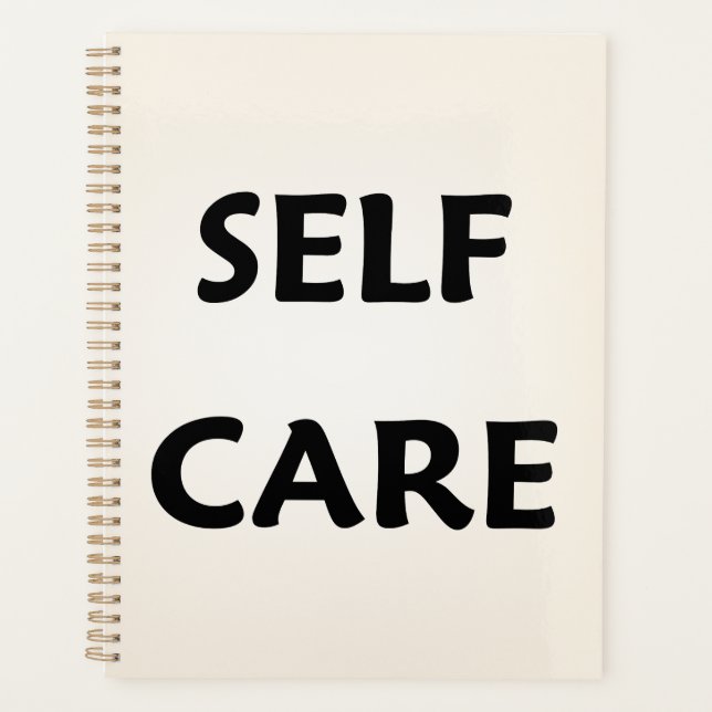 Agenda Self Care Minimal Planner Cover (Frente)
