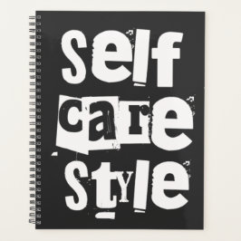 Agenda Selfcare style, mental health positivity