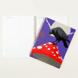 🖤 Agenda Semainier Corbeau Mystique