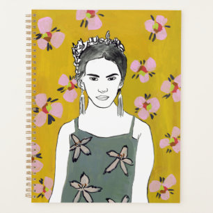 Agenda Senhora do Flor Rosa - Amarelo