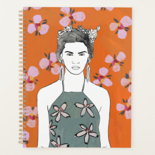 Agenda Senhora do Flor Rosa - Laranja