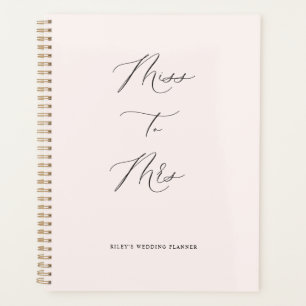 Agenda Senhorita para a Sra. Wedding Planner Calendar Bri