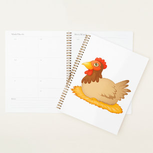 Agenda Sentado no Nest Cute Fazenda