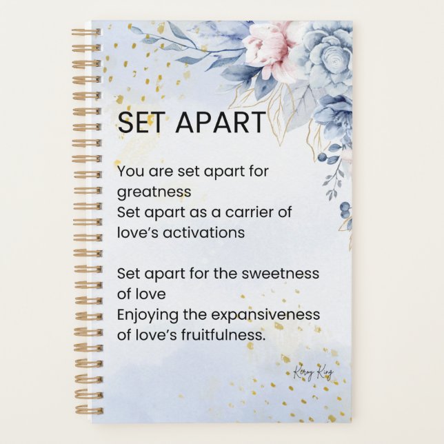 Agenda Separar Poesia do Poema de Empoderamento (Frente)