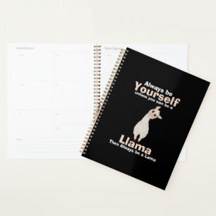 Agenda Ser sempre um Amante de os animais Llama