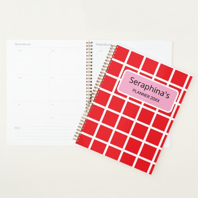 Agenda Seraphina personalizável (Exibição)