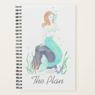 Agenda Sereia com arte original do ShellPhone