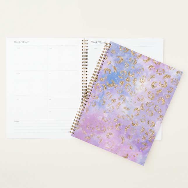 Agenda Série de Pintura Leopardo Design 3   (Exibição)