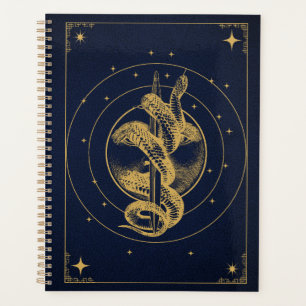 Agenda Serpente Lunar - Descrição Esotérica Ouro