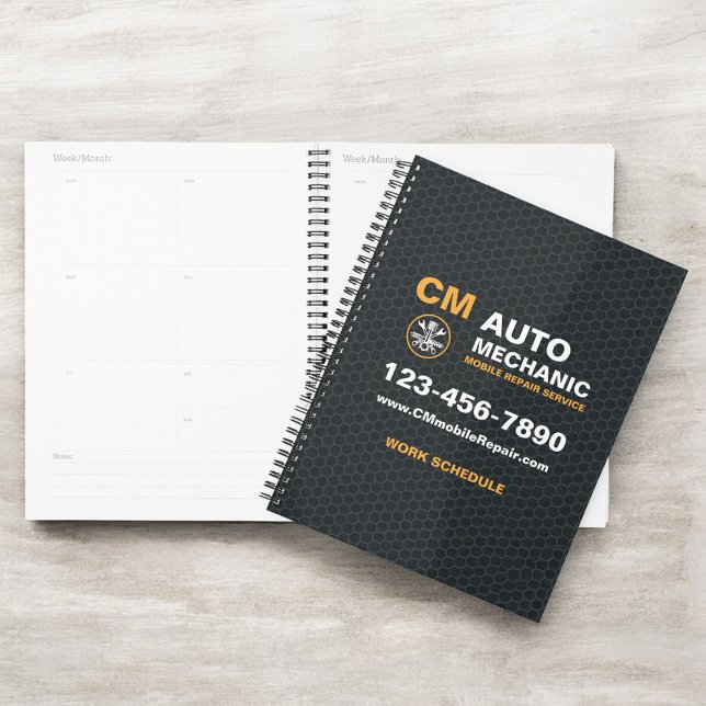 Agenda Serviços de Reparação de Automóveis por Mecânico M (Criador carregado)