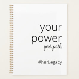 Agenda seu poder, seu caminho | Motivação para as mulhere