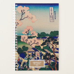Agenda Shinagawa sobre o Tokaido por Katsushika Hokusai